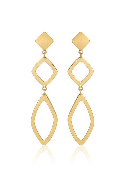 18K Gold Earring
