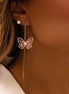 18k Gold Butterfly Earring - navidjewellery