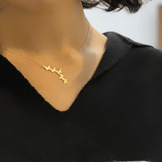 18K Gold Butterfly Necklace - navidjewellery