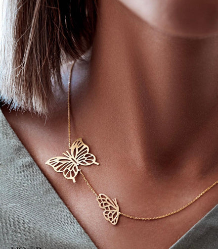 18K Gold Necklace - navidjewellery