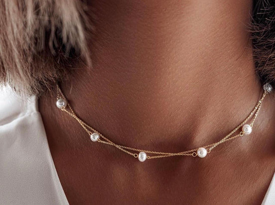 18K Gold Necklace - navidjewellery