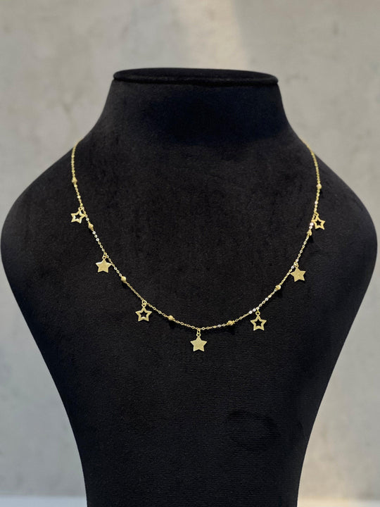 18K Gold Necklace - navidjewellery