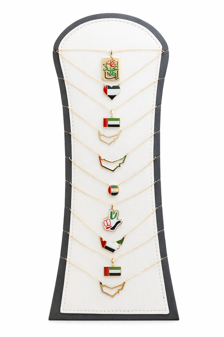 18K Gold UAE Heritage Necklace Collection