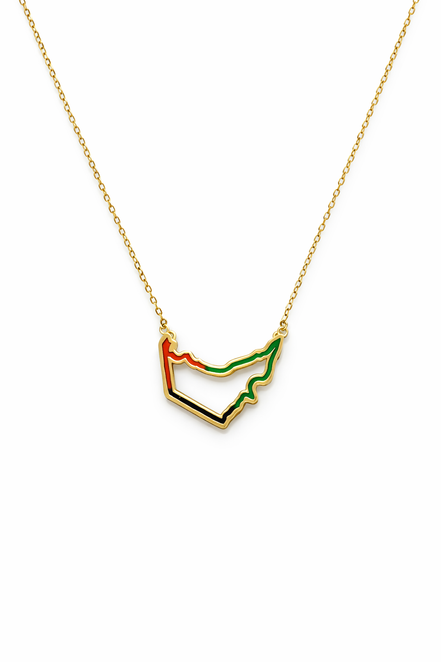 18K Gold UAE Heritage Necklace Collection