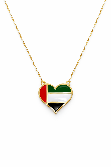 18K Gold UAE Heritage Necklace Collection
