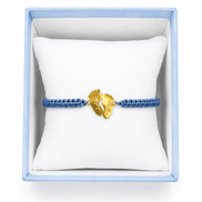18K Gold Baby Feet Bracelet for kids.