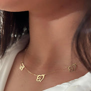18k Gold Necklace - navidjewellery
