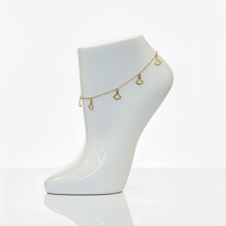 18K Gold Anklet