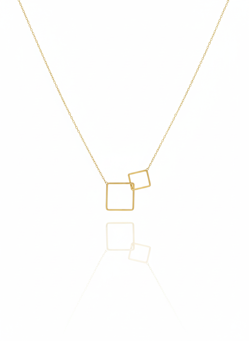 نیم ست طلای ۱۸ عیار