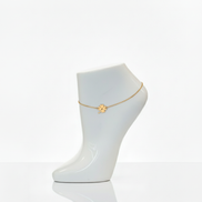 18K Gold Anklet