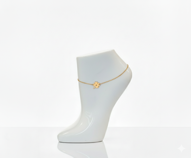 18K Gold Anklet