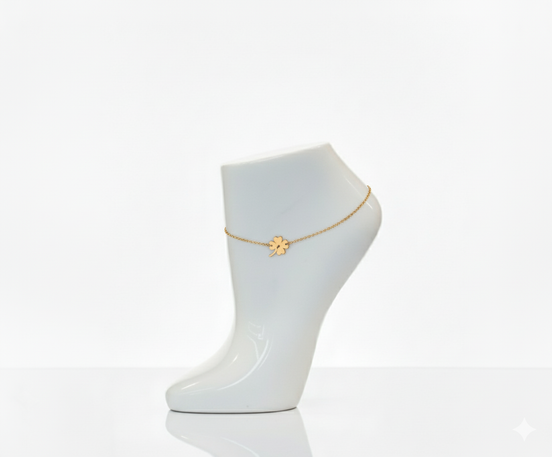 18K Gold Anklet