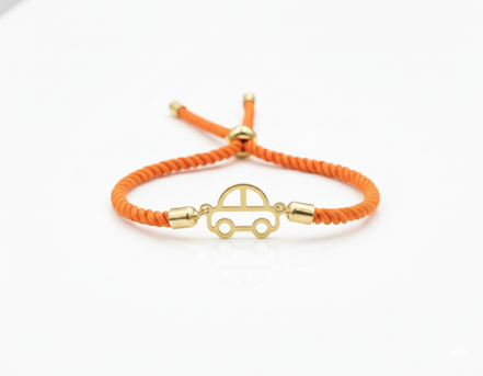 18K Gold Children Thread Bracelet