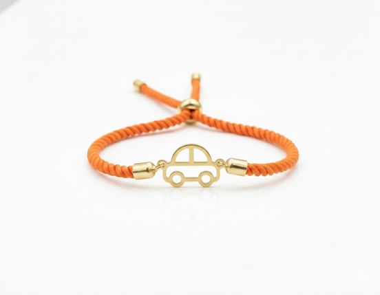 18K Gold Children Thread Bracelet