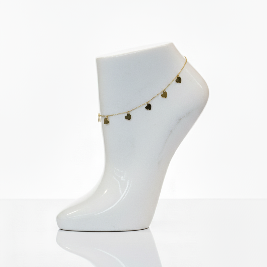 18K Gold Anklet
