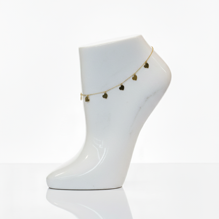 18K Gold Anklet