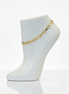 18K Gold Heart Anklet