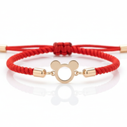 18K Gold Mickey Bracelet