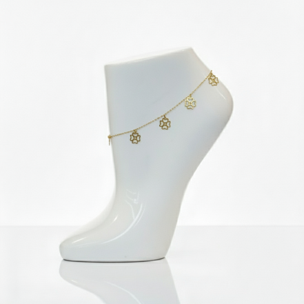 18K Gold Anklet