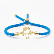 18k Gold Thread Children Bracelet