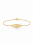 18K Gold Children ID Bracelet