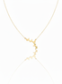 18K Gold Butterfly Necklace