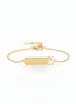 18K Gold children teddy ID Bracelet