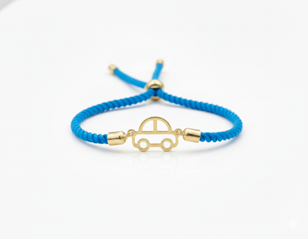 18K Gold Children Thread Bracelet