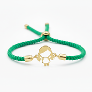 18k Gold Thread Children Bracelet