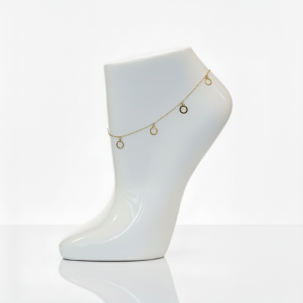 18K Gold Anklet