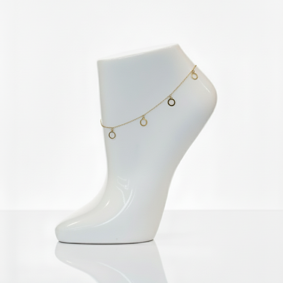 18K Gold Anklet