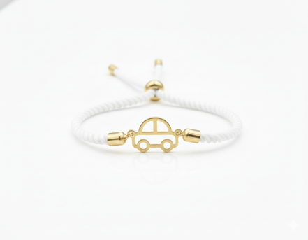 18K Gold Children Thread Bracelet
