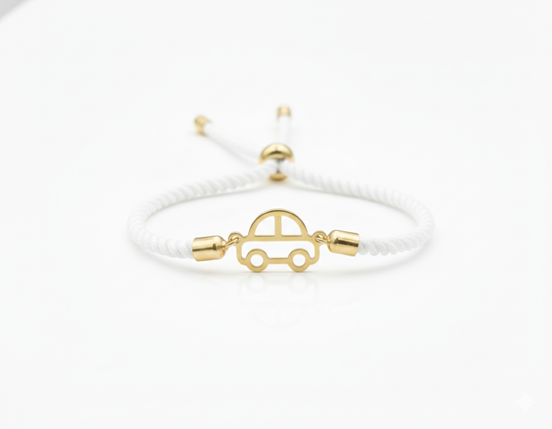 18K Gold Children Thread Bracelet