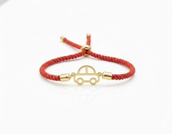 18K Gold Children Thread Bracelet