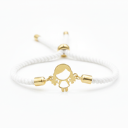18k Gold Thread Children Bracelet