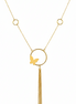 18K Gold Butterfly Necklace