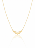 18K Gold Angel Wing Necklace