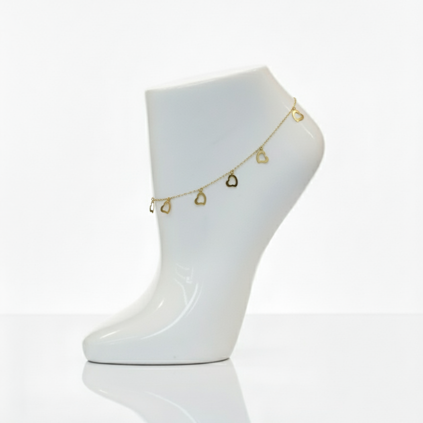 18K Gold Anklet