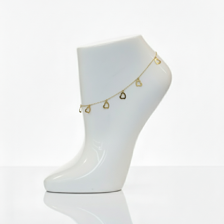 18K Gold Anklet