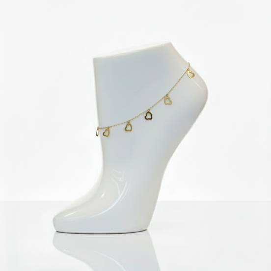 18K Gold Anklet