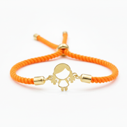 18k Gold Thread Children Bracelet