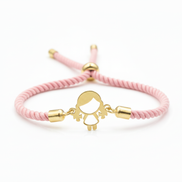 18k Gold Thread Children Bracelet