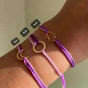 18K Gold silk Bracelet - navidjewellery