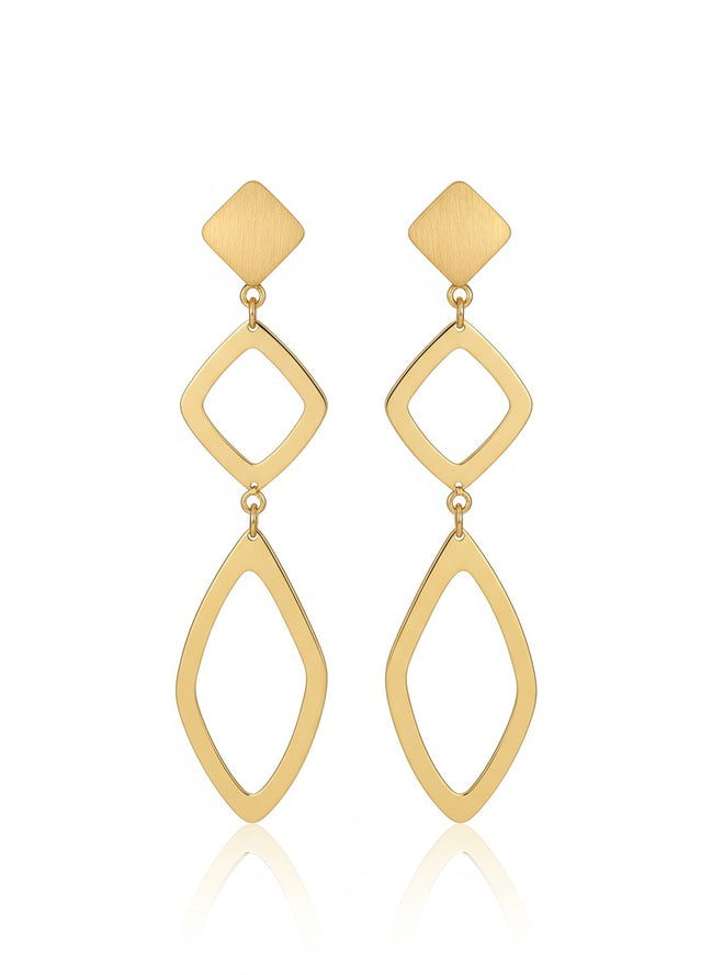 18K Gold Earring