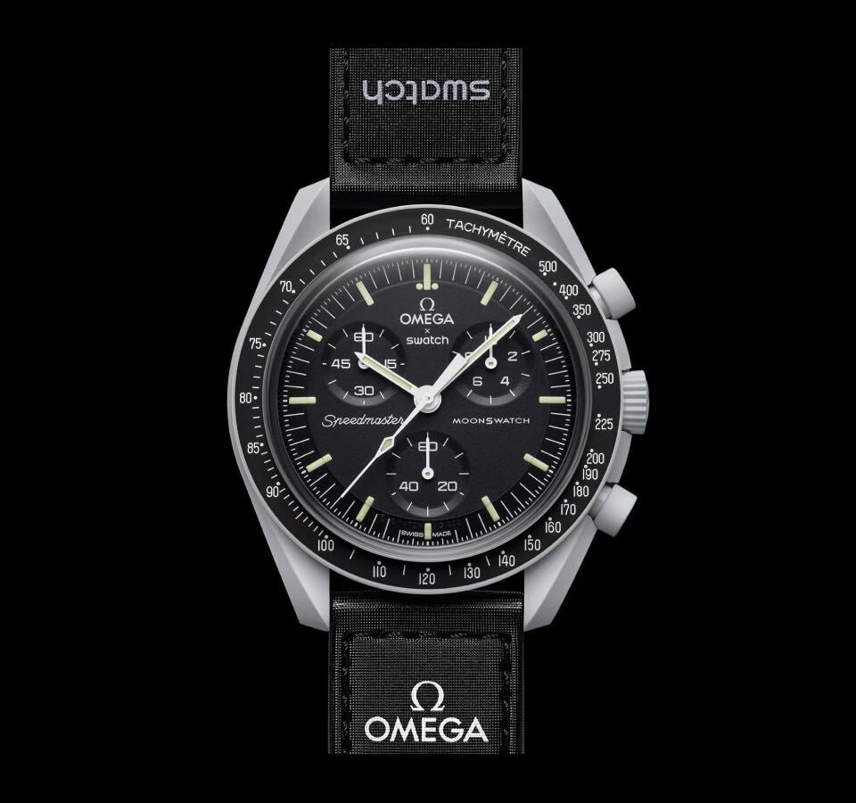 Swatch x Omega Bio ceramic Moon swatch Mission to Moon.