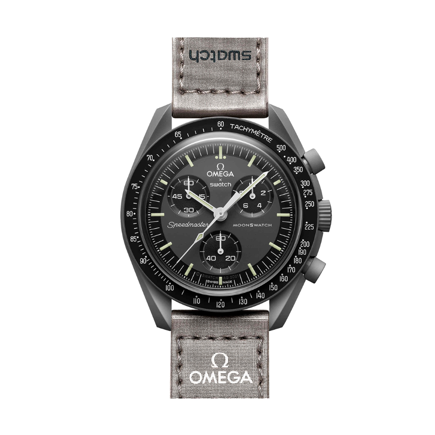Swatch x Omega Bioceramic Moonswatch Mission to Mercury.