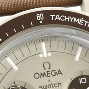 Swatch x Omega Bio ceramic Moon swatch Mission to Saturn.