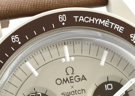 Swatch x Omega Bio ceramic Moon swatch Mission to Saturn.