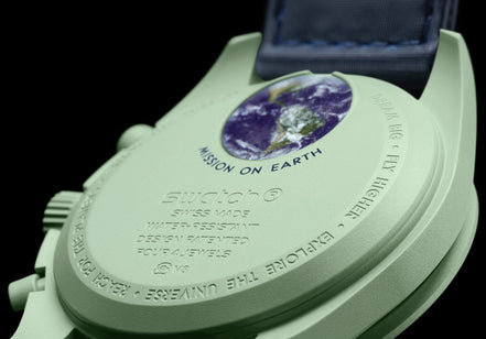 Swatch x Omega Bio ceramic Moon swatch Mission to Earth.