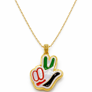 18K Gold UAE Heritage Necklace Collection
